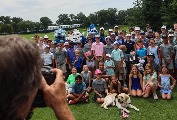 BMW Championship “Opening Drive” Junior Clinic Brings Championship Week to Life
